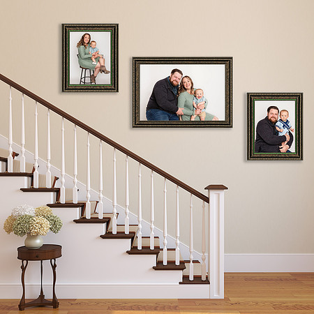 Stairway in the modern house.