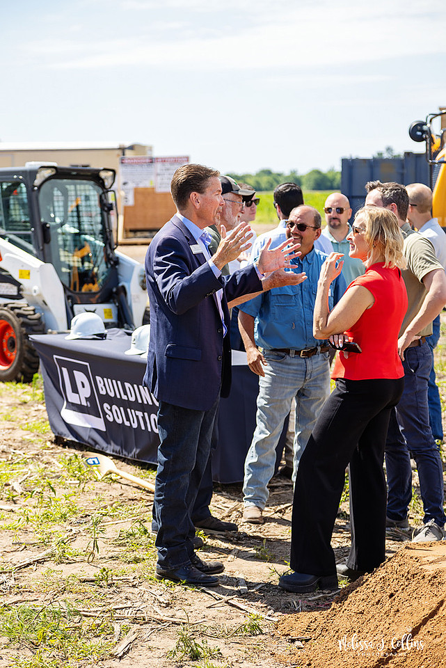LP North Branch Groundbreaking, MJCollins Photography, Melissa J Collins, Senator Mark Koran