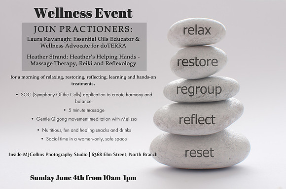 Yoga stones relaxation concept