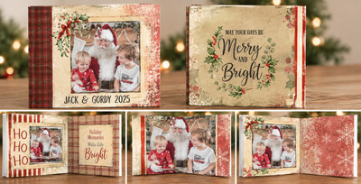 Santa photo book