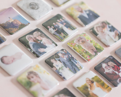 photo refrigerator magnets - custom made 