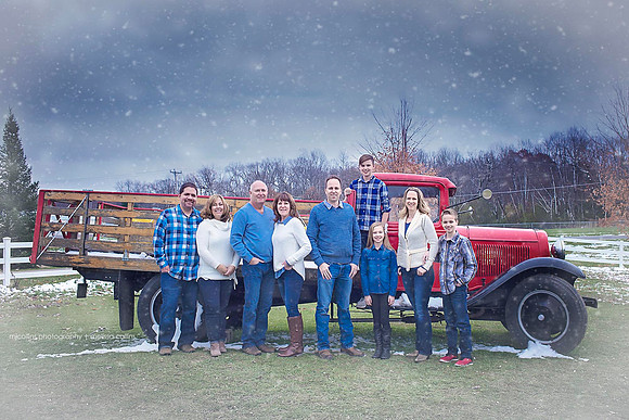 Extended family photography