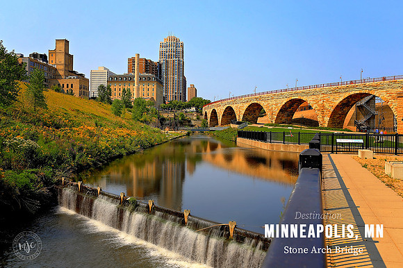 Stone Arch Bridge, Minneapolis, MN