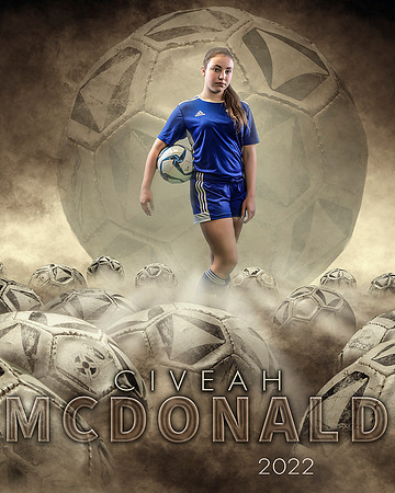 Soccer girl senior sport photos